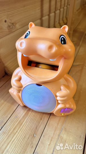Игрушка бегемот интерактивная