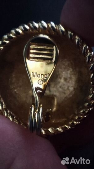 Винтажные клипсы Monet