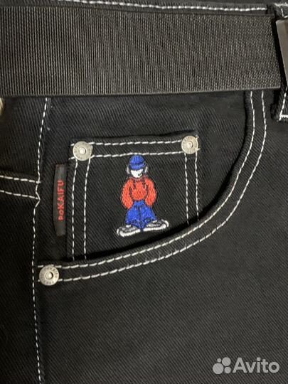 Джинсы pokaifu черные