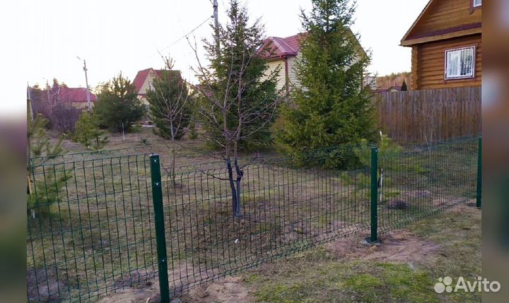 Забор сетка 3д