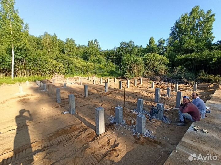 Фундамент / Жб сваи от производителя под ключ