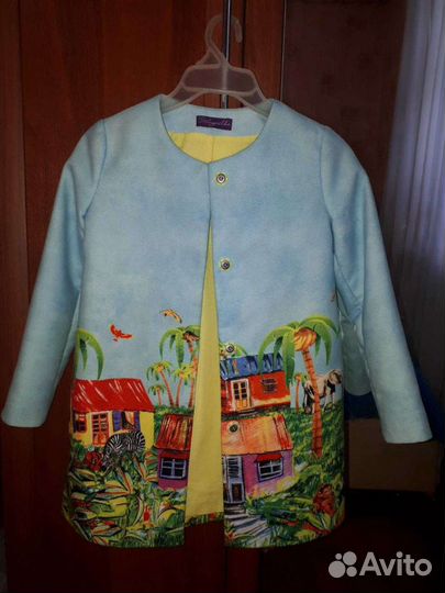 Пальто на девочку очень красивое, весна, осень