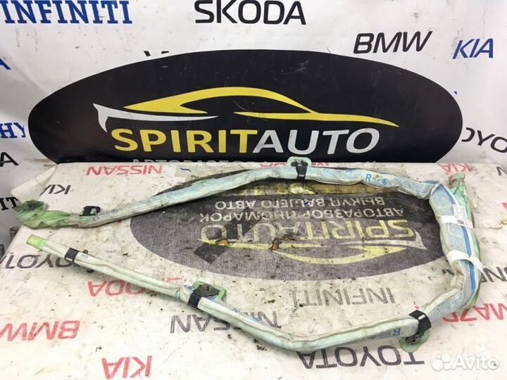 Шторка безопасности правая Skoda Octavia A7 1.4