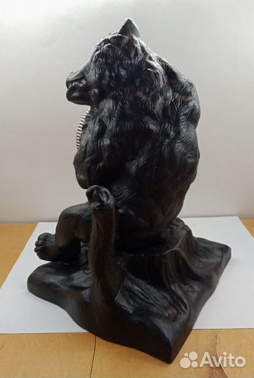 Часы настольные Медведь на пне Урал Касли (024085)