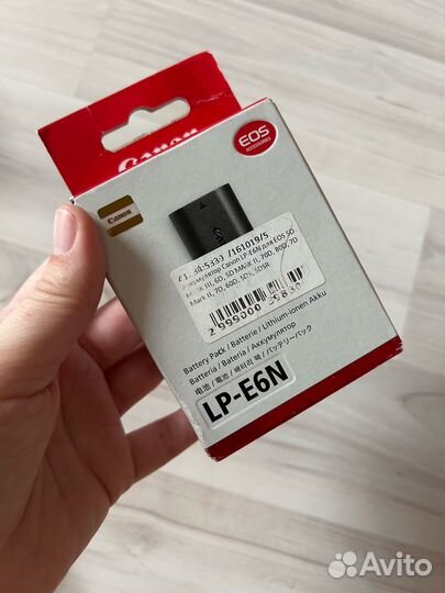 Аккумулятор Canon LP-E6N