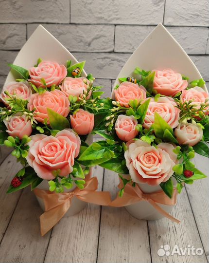 Букеты на выпускной мыло ручной работы