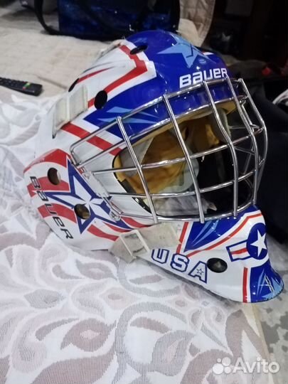 Хоккейный вратарский шлем jr