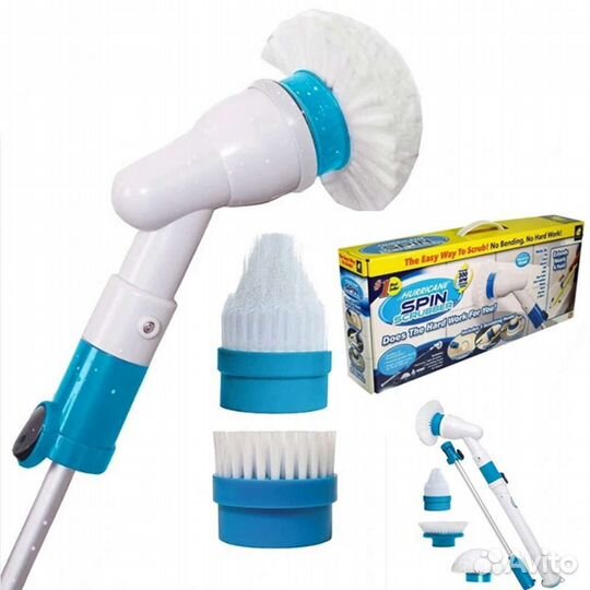 Электрическая ротационная щетка spin scruber
