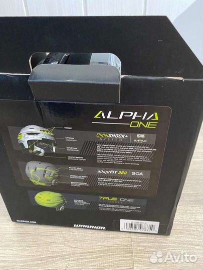 Шлем хоккейный warrior alpha one, L