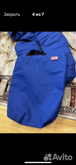 Универсальный теплый чехол на коляску