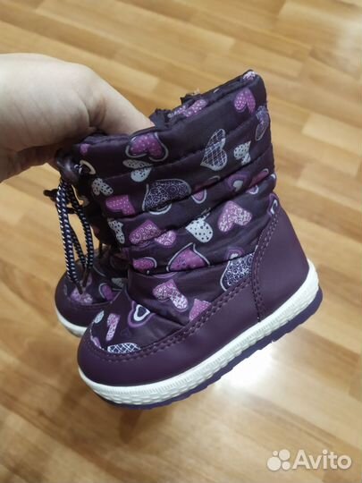 Дутики демисезонные детские