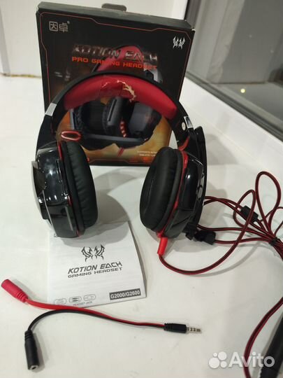 Игровые наушники с микрофоном