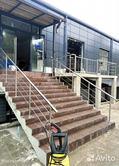 Перила из нержавеющей стали