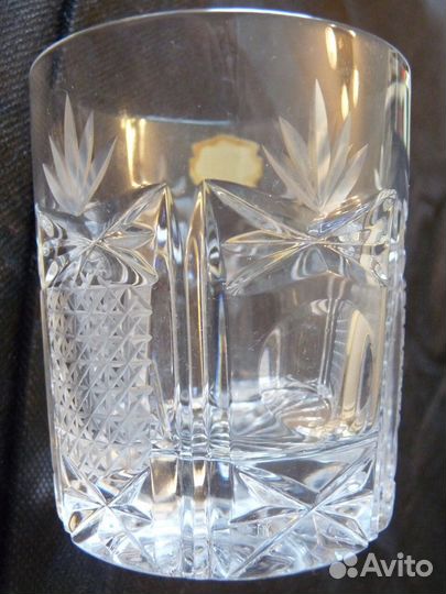 Стаканы богемия Чешский хрусталь 80гг. 6шт. новые