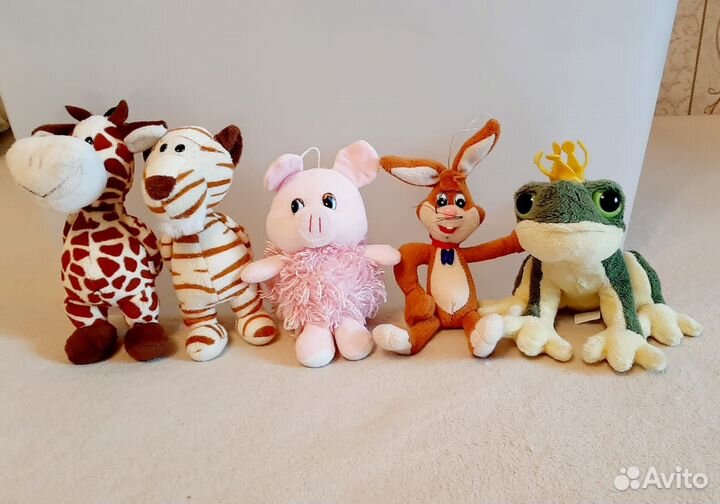 Мягкие игрушки три кота, мимишки, тиг и лео