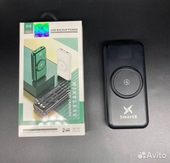 Повербанк 30000m с беспроводной зарядкой PowerBank