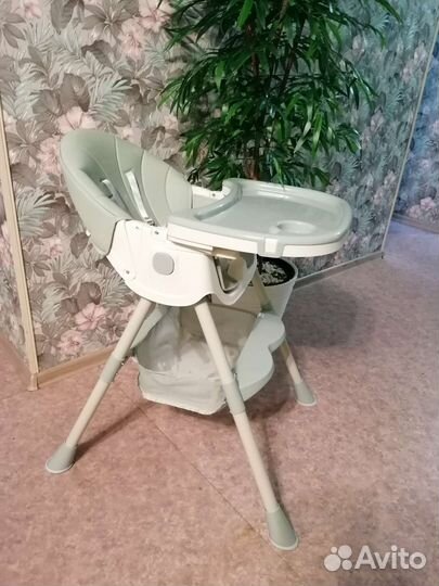 Новый стульчик для кормления Luxmom Q2 (фисташка)