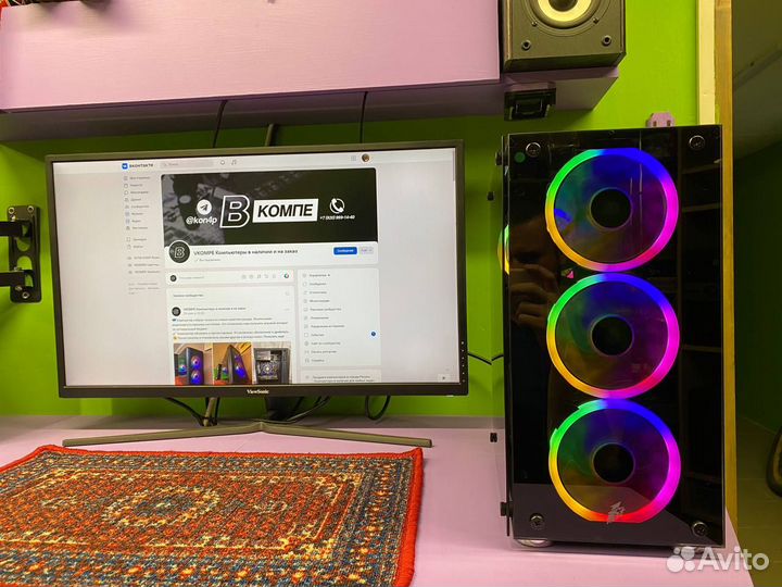 Игровой 8 ядер + RX 470 + SSD Samsung 500Gb
