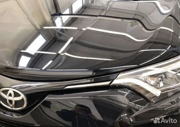 Бронеплёнка на капот, фары защитная