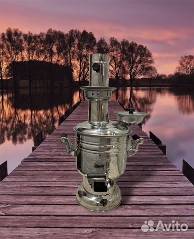 Самовар на дровах 4л