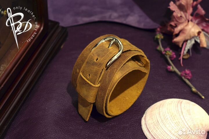 Кожаный браслет (набор) мужской и женский