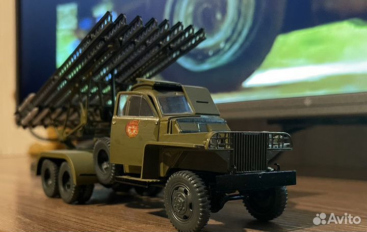 Собранная модель Катюша