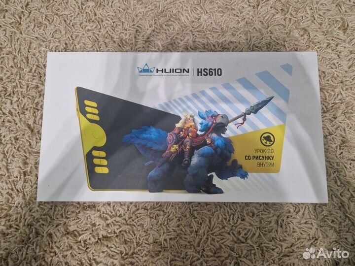 Графический планшет huion HS610