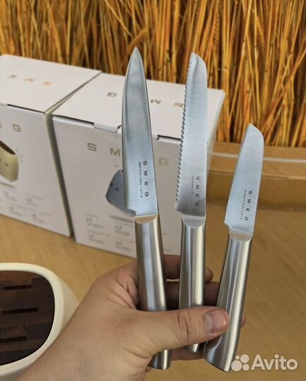 Комплект ножей smeg