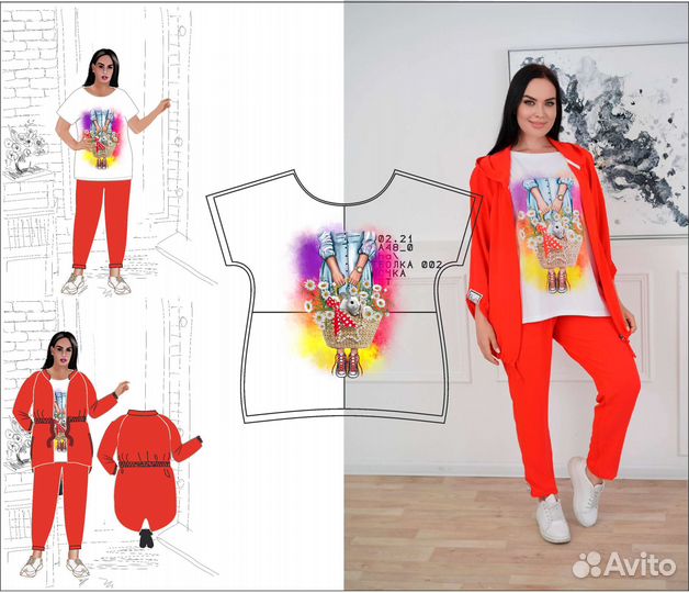 Разработка лекал, выкроек. Конструктор одежды