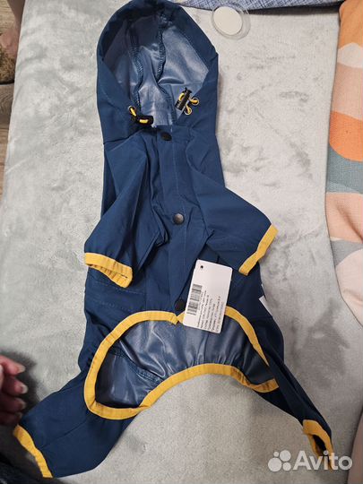 Куртка дождевик для собаки