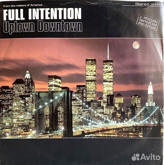 House: Full Intention –Uptown Downtown 96 LP UK NM