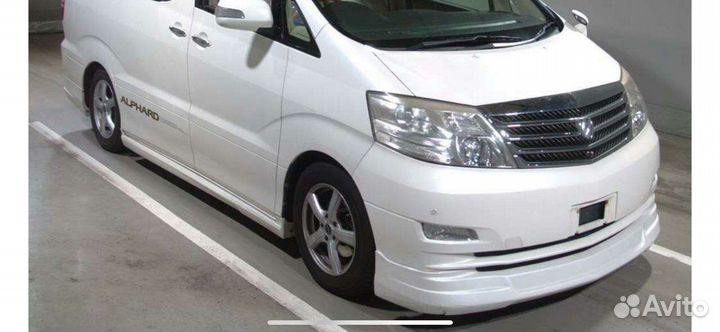 Обвес, Пороги,Губа на Тойота Альфард ANH10. ANH15