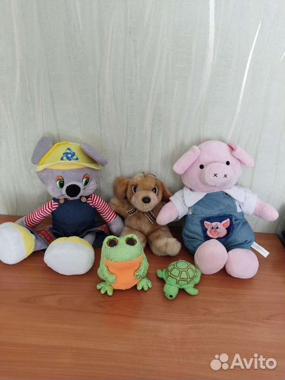 Мягкие игрушки пакетом