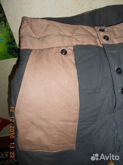 Штаны ватники СССР для охотников и рыболовов