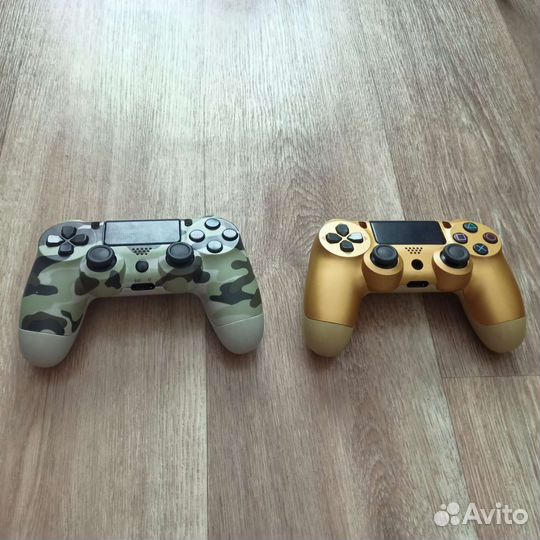 2 джойстика PS4 на запчасти, и запчасти