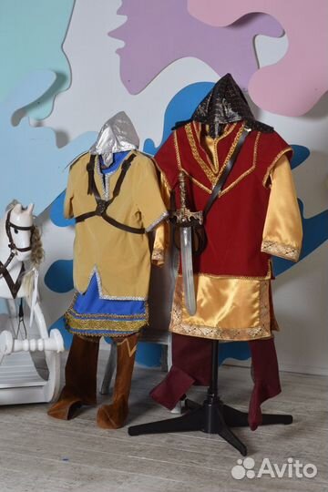 Костюмы Богатырей и гладиатора
