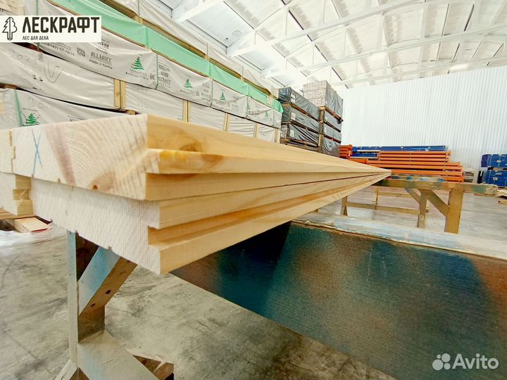 Доска пола 27*141*3000 сорт C ангарская сосна