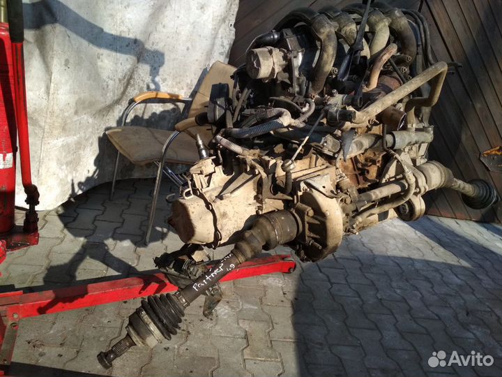 Мотор в сборе Партнер / Берлинго 1.9д 2004