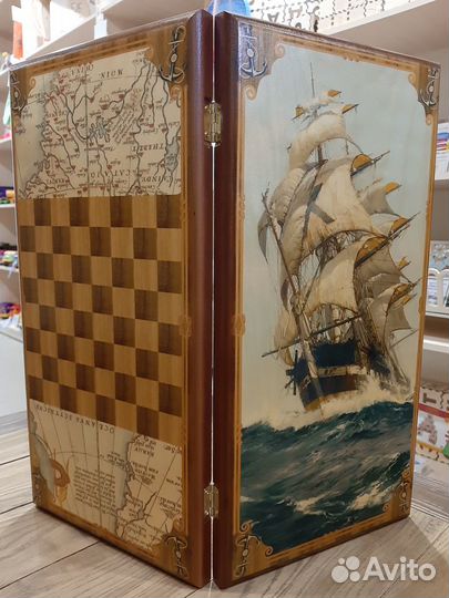 Нарды новые 40см Морские