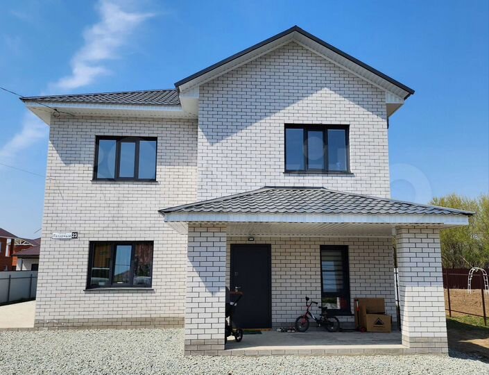 Коттедж 136 м² на участке 8 сот.