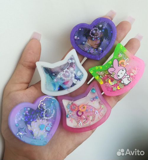 Брелки из эпоксидной смолы