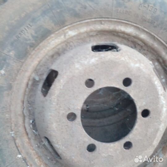 Колеса в сборе на газель