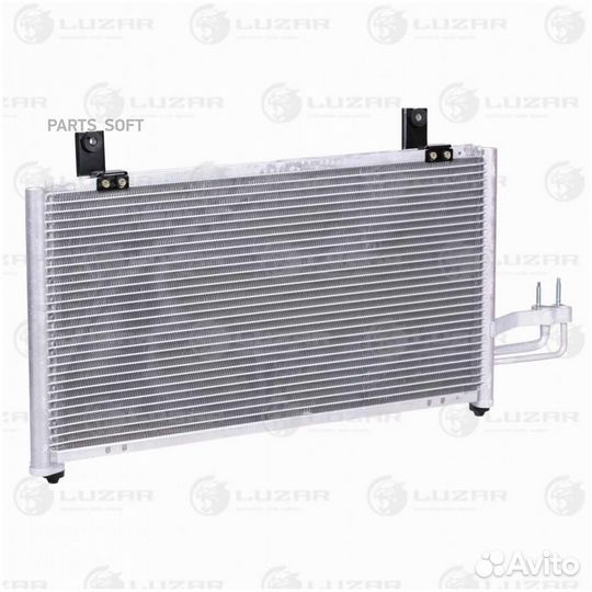 Радиатор кондиционера Киа Спектра 97- тип Халла