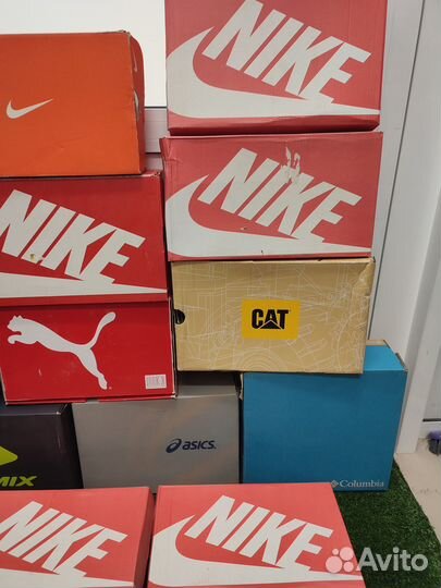Коробки из под обуви разных брендов
