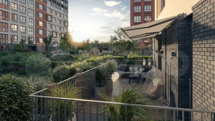 1-к. квартира, 37,4 м², 6/9 эт.