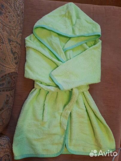 Детский махровый халат