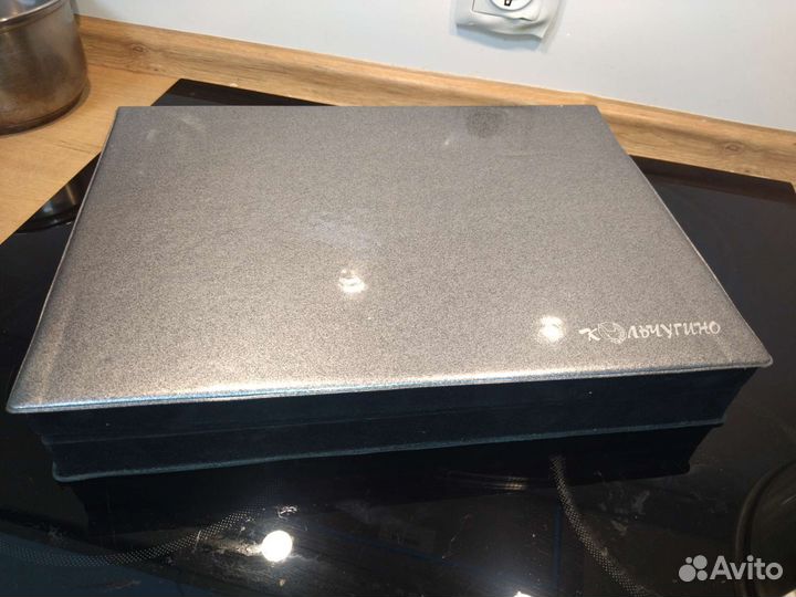 Набор столовых приборов мнц с позолотой