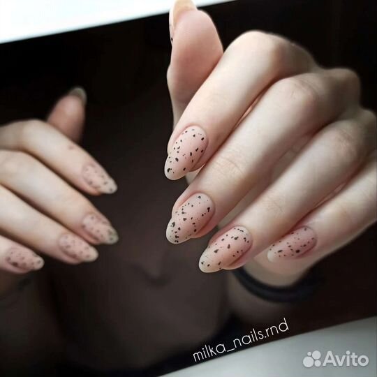 Коррекция наращённых ногтей