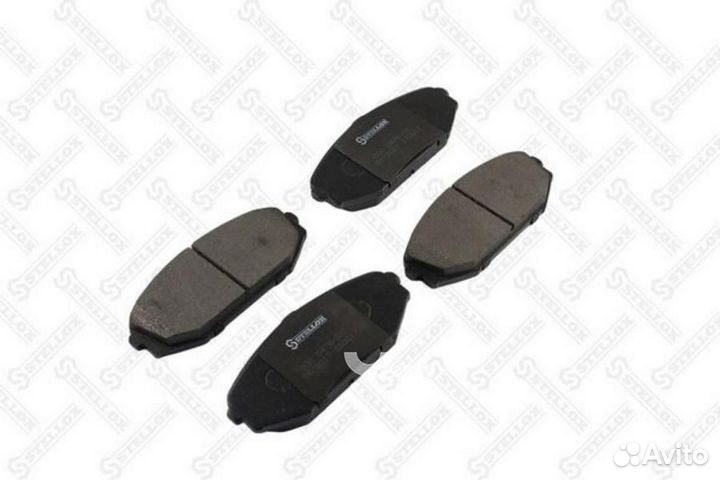 Stellox 000547BSX 000 547B-SX колодки дисковые передние с антискр. пл.\ Honda Odyssey USA, Acura MDX