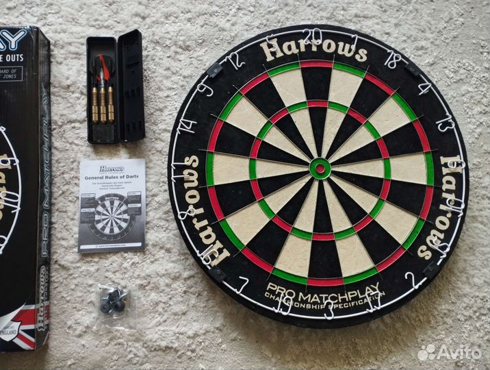 Мишень для дартс Harrows pro match play оригинал